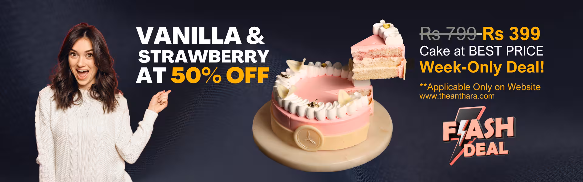 Fifty Percent Off Anthara