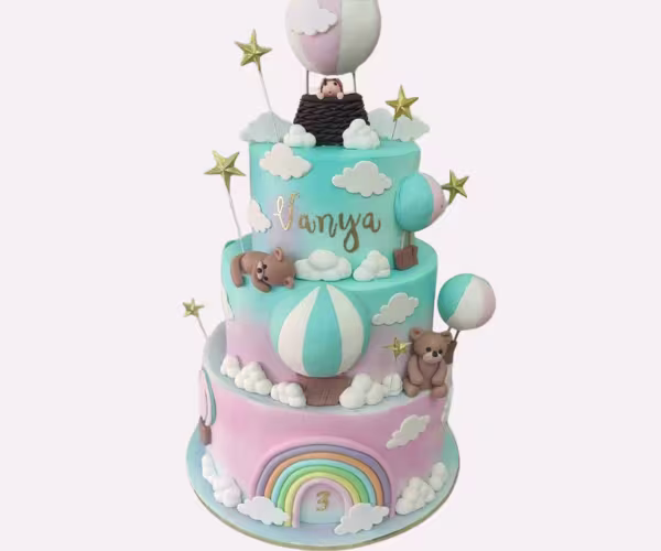 Masha bear cakes