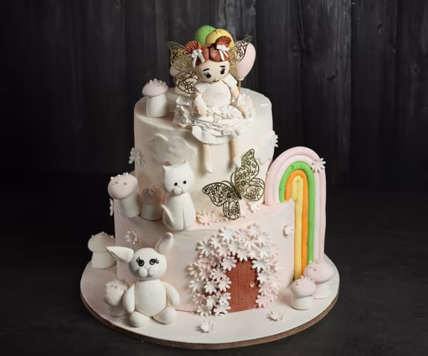 Rainbow Girl Cake