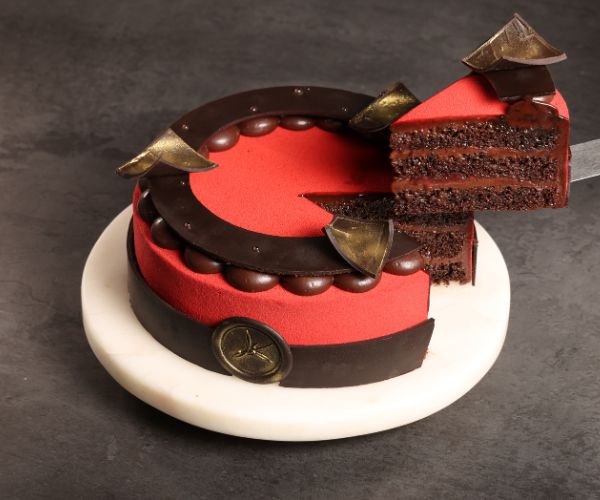 Chocolate Raspberry Cake, view 3