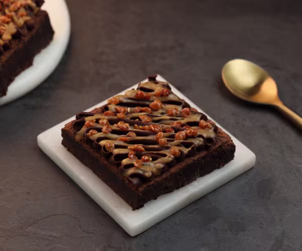 Sea Salt Caramel Brownie
