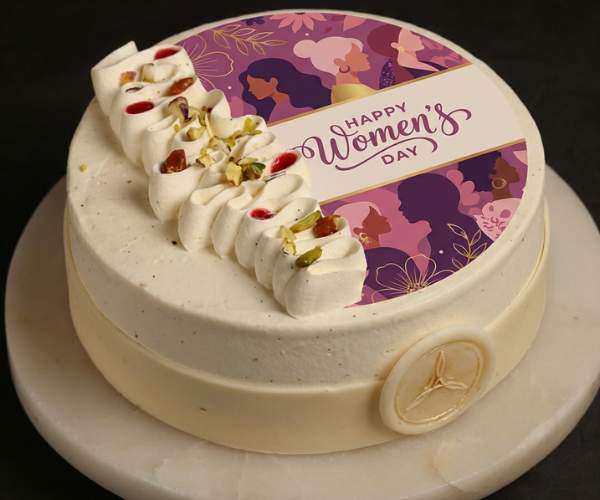 Womens Day French Vanilla Cake