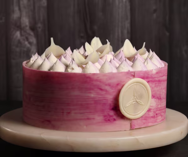 Blueberry Buttercream Cake