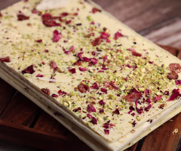 Cranberry Rose Pista Bars Slab