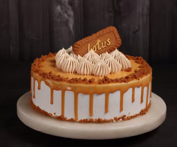 Lotus Biscoff cake 