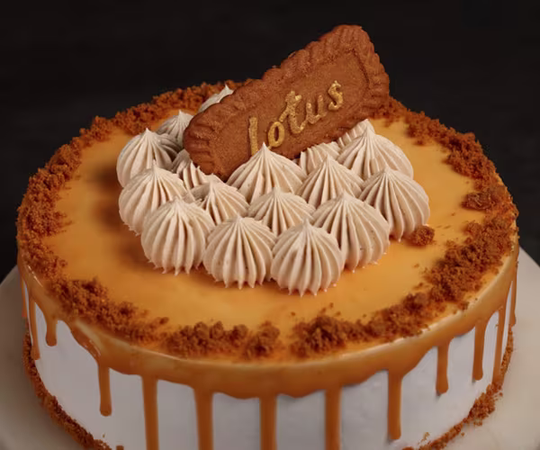Lotus Biscoff cake 