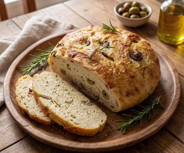 Olive And Rosemary Sourdough