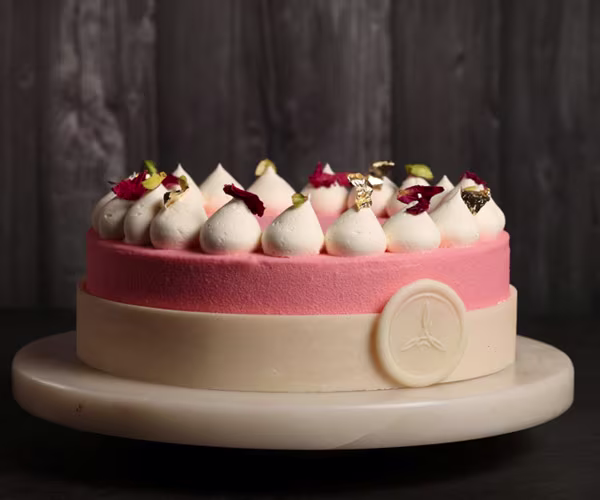 Rose And Litchi Cake