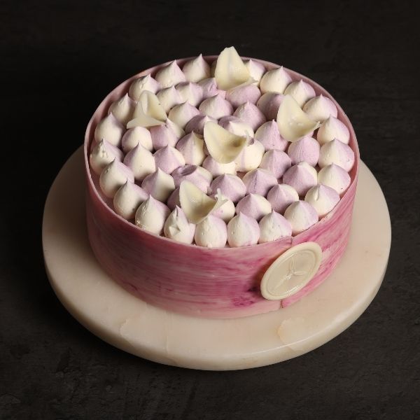 Blueberry Buttercream Cake