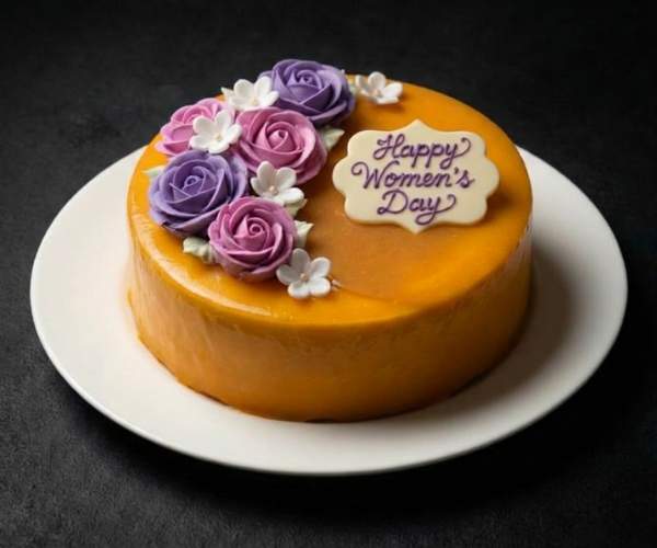 Womens Day Butterscotch Cake